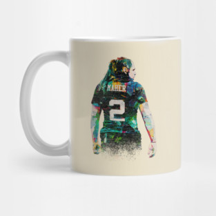 Ilona Maher - Vintage Canvas Painting Mug