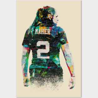 Ilona Maher - Vintage Canvas Painting Posters and Art