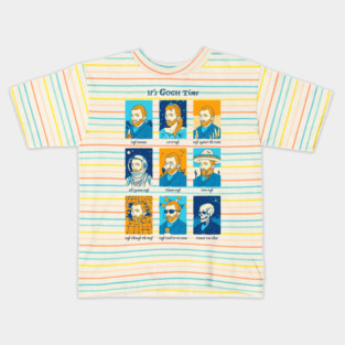 It's Gogh Time Kids T-Shirt