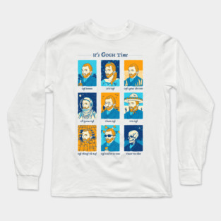 It's Gogh Time Long Sleeve T-Shirt