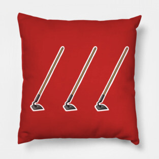 Ho Ho Ho - Funny Christmas Cartoon Illustration Pillow