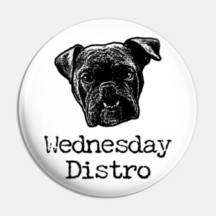 Wednesday Distro Logo (light) Pin