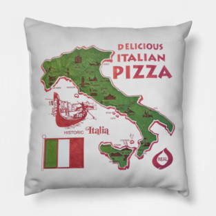 Delicious Italian Pizza Pillow