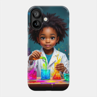 Young Scientist, Future Scientist Poster Phone Case
