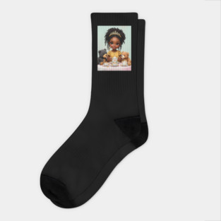 Tea Party Socks
