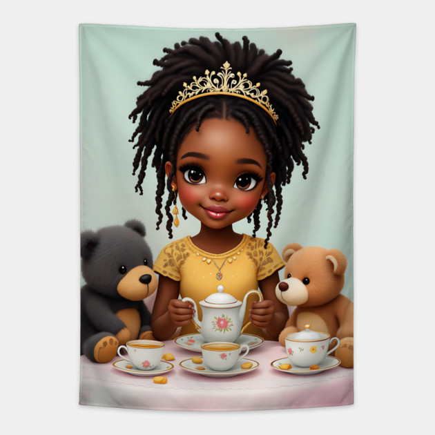 Tea Party Tapestry by UrbanLifeApparel