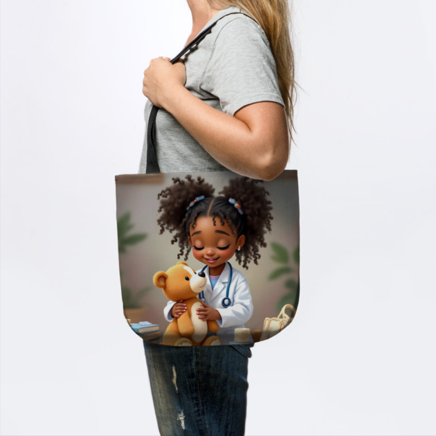 Future Doctor, African American Children's Poster by UrbanLifeApparel