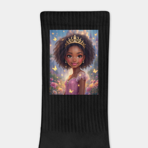 Cute Princess, African American Children's Poster by UrbanLifeApparel