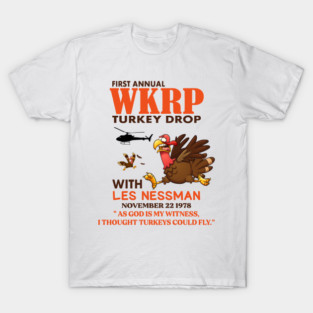 Vintage Wkrp Turkey Drop T-Shirt