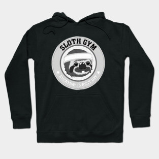 Sloth Gym Hoodie