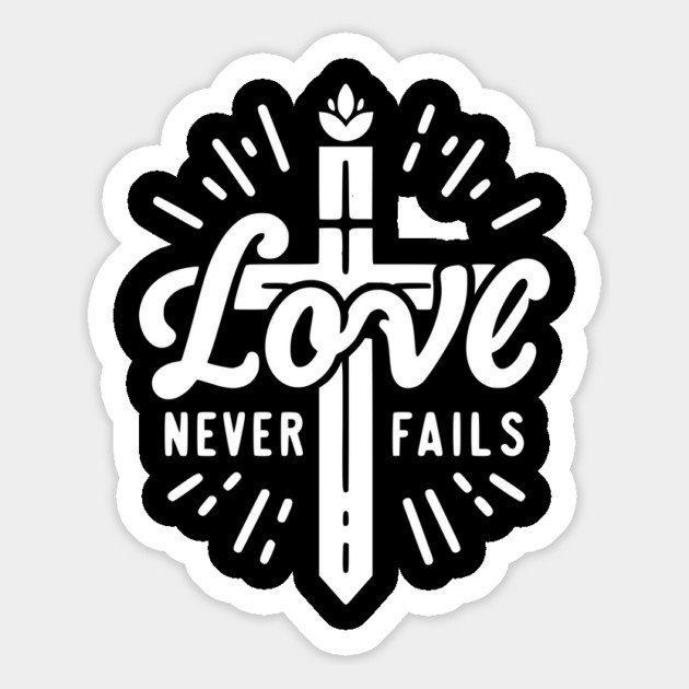 Love Never Fails Magnet by Frank Ring