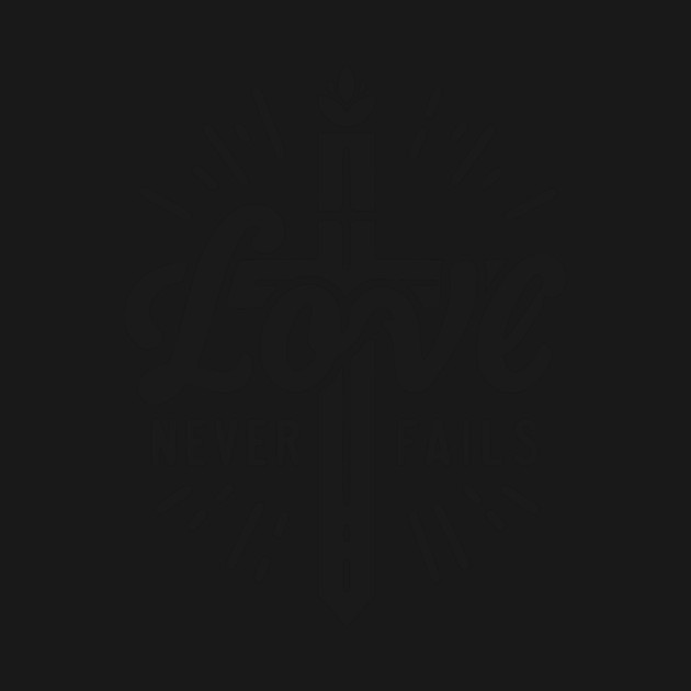 Love Never Fails by Frank Ring