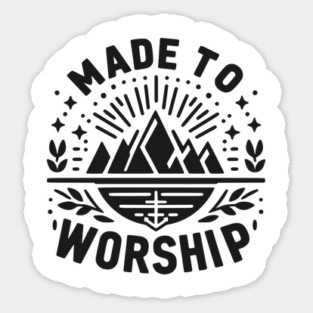Made to Worship Magnet