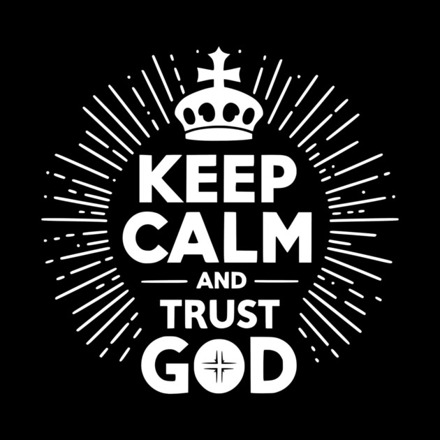 Keep Calm and Trust God by Frank Ring