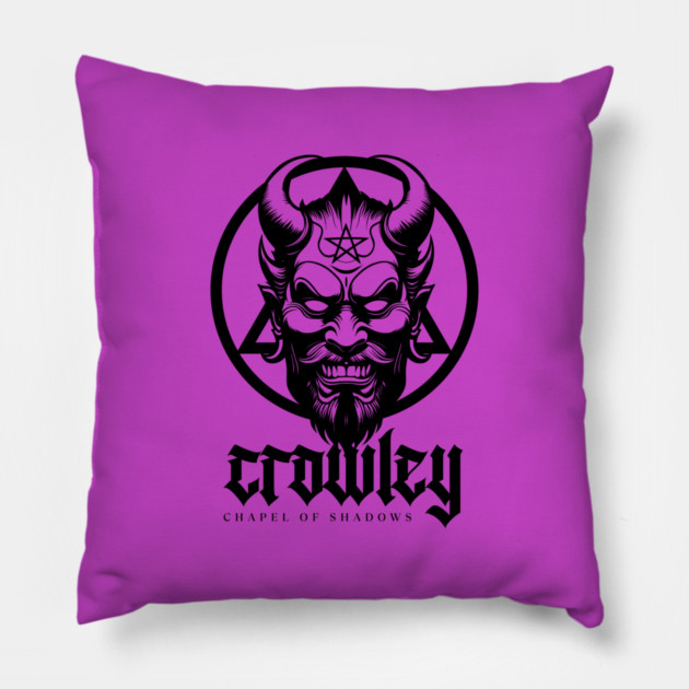 CROWLEY Pillow by artslaves