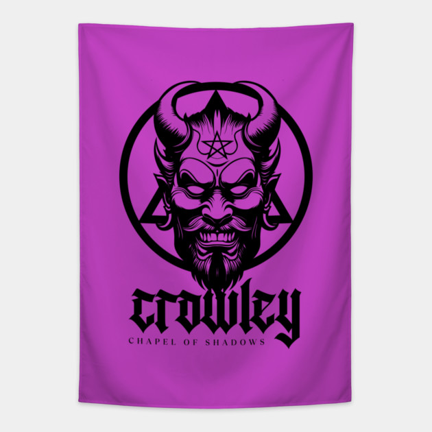 CROWLEY Tapestry by artslaves