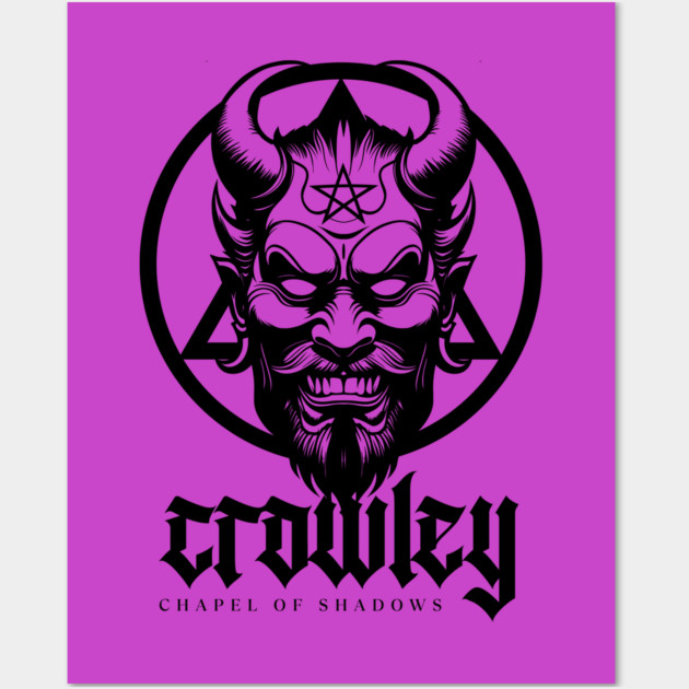 CROWLEY Wall Art by artslaves