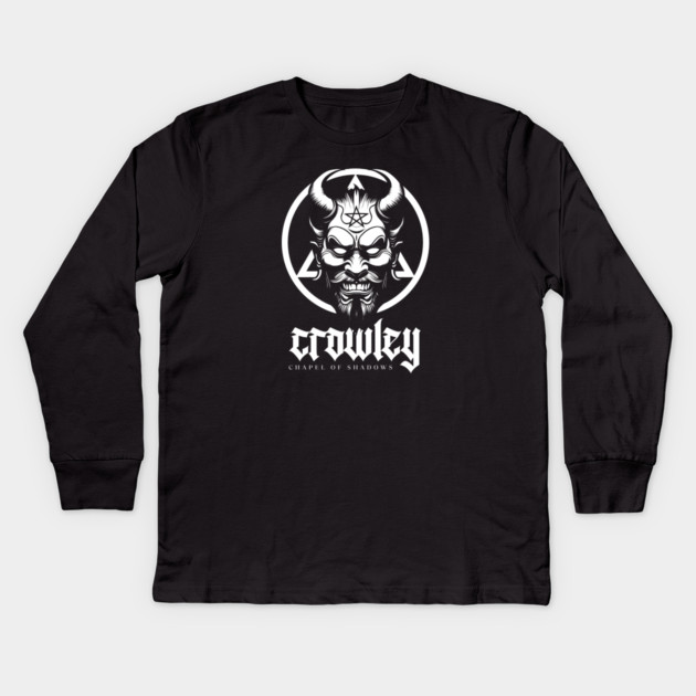CROWLEY Kids Long Sleeve T-Shirt by artslaves
