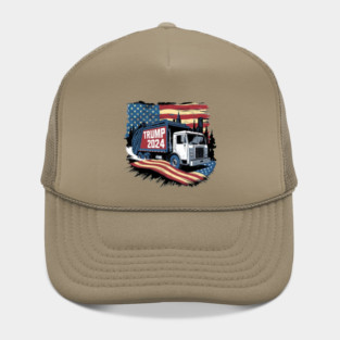 Donald Trump Garbage Truck Election 2024 Hat