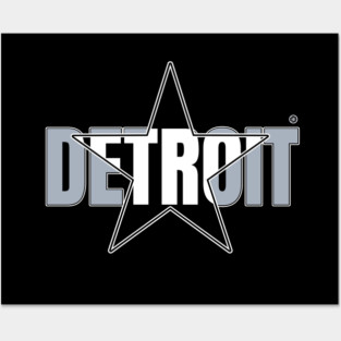 Detroit Black Star Posters and Art