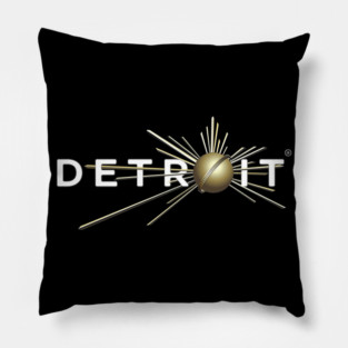 The Divinity of Detroit - Detroit State Pillow