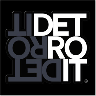 Detroit Blocks Posters and Art