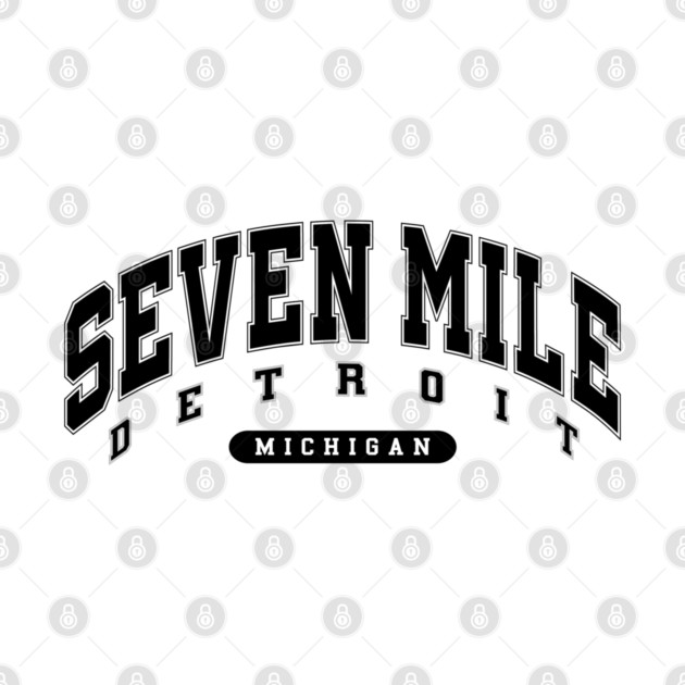 7 Mile Detroit Blk by ＤＥＴＲＯＩＴ ＳＴＡＴＥ™