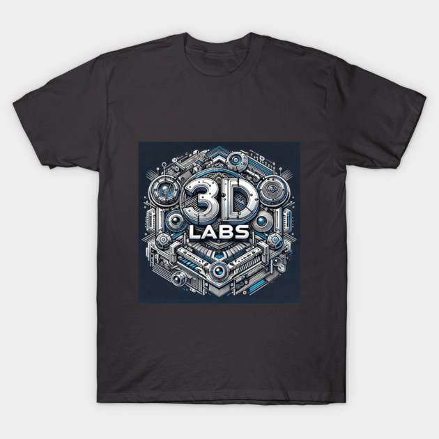 3D Labs Logo T-Shirt by Spiritual Masculinity
