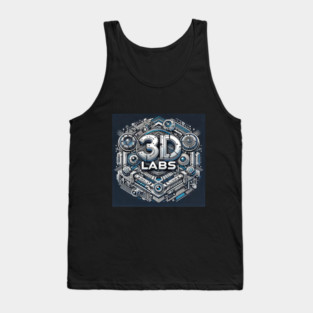 3D Labs Logo Tank Top