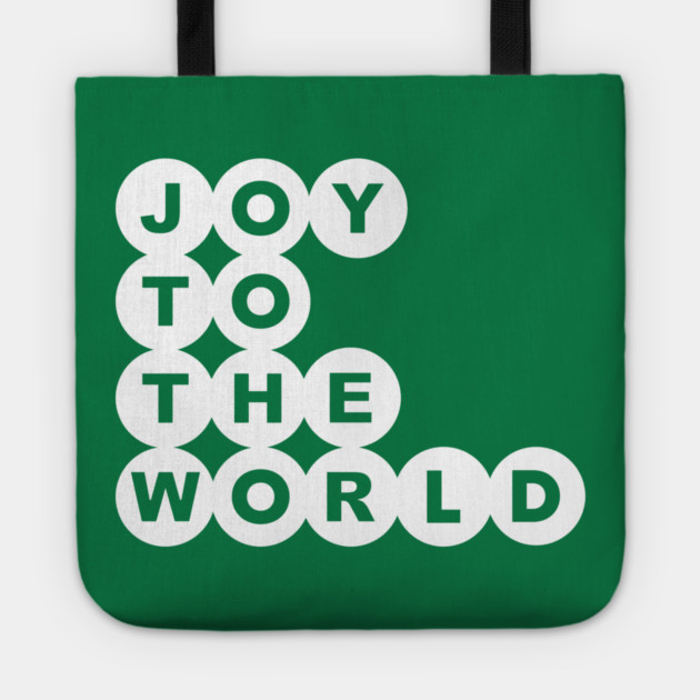 Joy To The World Christmas Alternate Tote by casualteesinc