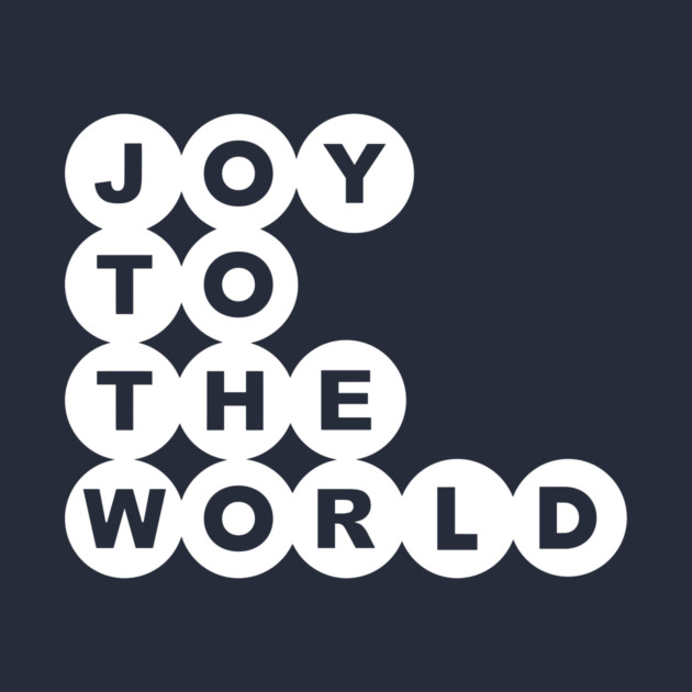 Joy To The World Christmas Alternate by casualteesinc