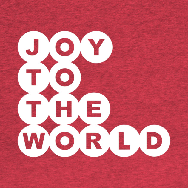 Joy To The World Christmas Alternate by casualteesinc
