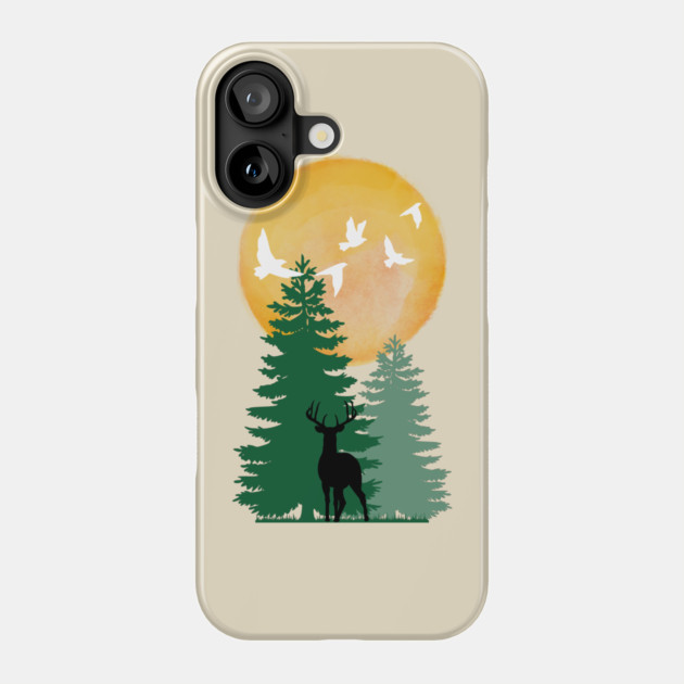 Nature's Serenity Phone Case by casualteesinc