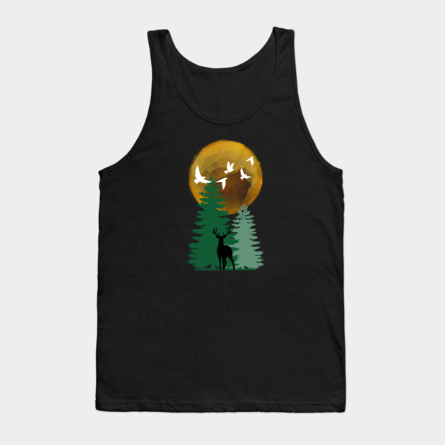 Nature's Serenity Tank Top by casualteesinc