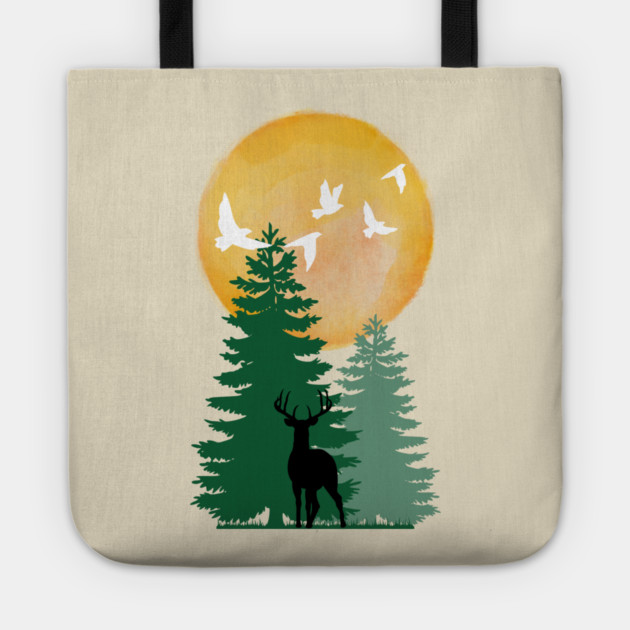 Nature's Serenity Tote by casualteesinc