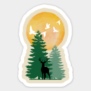 Nature's Serenity Sticker