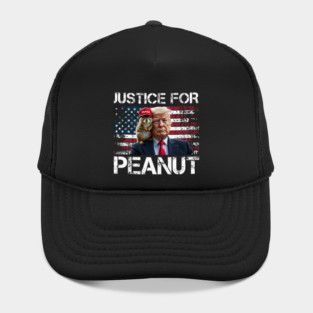 Justice For Peanut The Squirrel Tee - Peanut Squirrel Hat