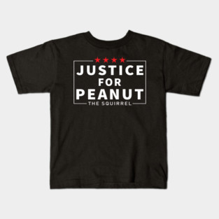 justice for peanut Kids T-Shirt