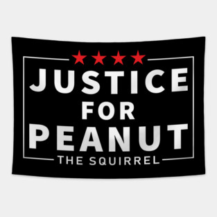 justice for peanut Tapestry