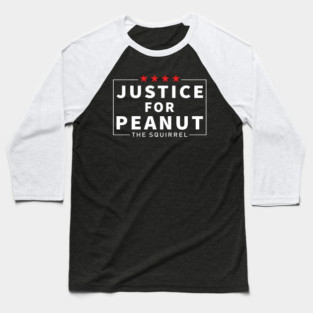 justice for peanut Baseball T-Shirt