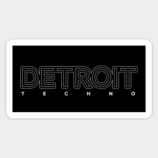 Detroit Techno Sticker