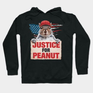 Justice For Peanut The Squirrel Tee - Peanut Squirrel Hoodie