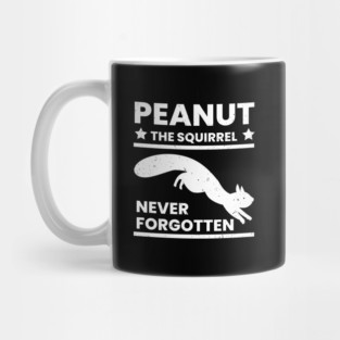 Tribute to Peanut the Beloved Squirrel Mascot Mug