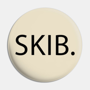 Skib. Skibidi Toilet Riz Pin