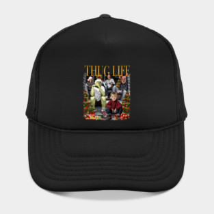 Viral Christmas Thug Life Movie Character Thug Life Xmas Thug Life Merry Christmas Vintage Movie Thug Life Hat