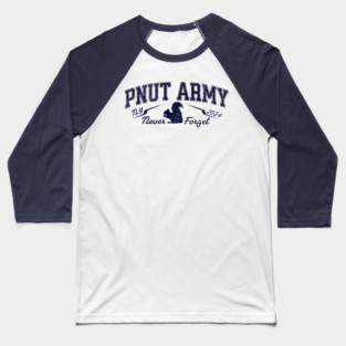 Peanut the Squirrel Never Forget PNut Baseball T-Shirt