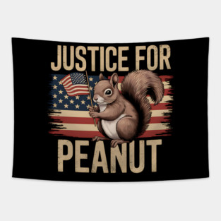 Justice-For-Peanut Tapestry