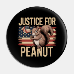 Justice-For-Peanut Pin