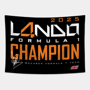 Lando Norris 2025 Champion Tapestry