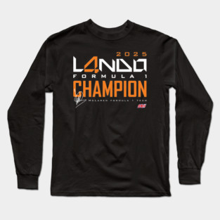 Lando Norris 2025 Champion Long Sleeve T-Shirt